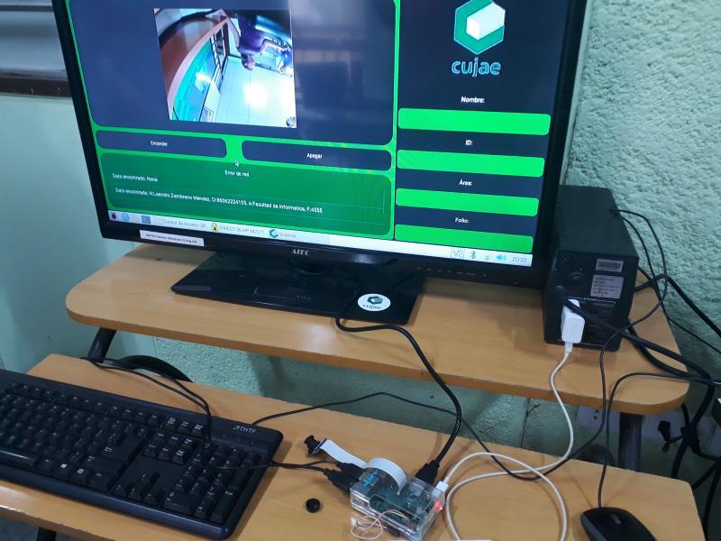 QR-based campus access control on Raspberry Pi
